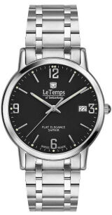 Zegarek Le Temps of Switzerland, LT1087.09BS01, Flat Elegance Gent