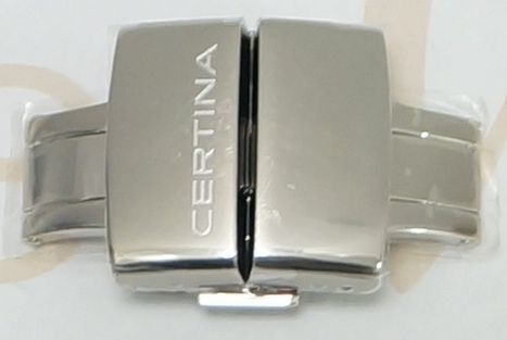 ORYGINALNE ZAPIĘCIE STALOWE PASKA CERTINA DS FIRST CERAMIC C014.417.17, szerokość 20 mm