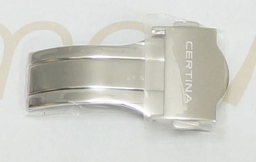 ORYGINALNE ZAPIĘCIE STALOWE PASKA CERTINA DS 2 PRECIDRIVE C024.410.16, szerokość 20 mm