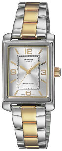 Zegarek Casio, LTP-1234PSG-7AEG, Damski, Classic Collection
